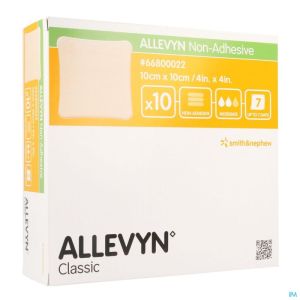 Allevyn N/Adh 10X10Cm 0022 10 St