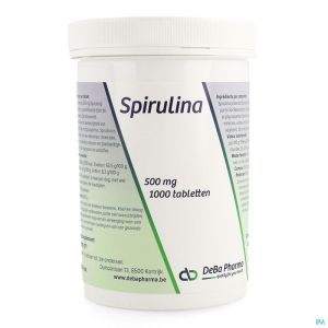 Spirulina Deba 1000 Tabl 500 Mg