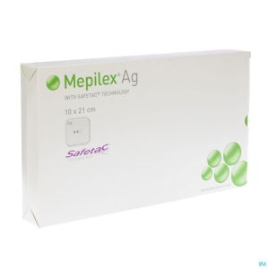 Mepilex Ag 10X21Cm 287221 5 St