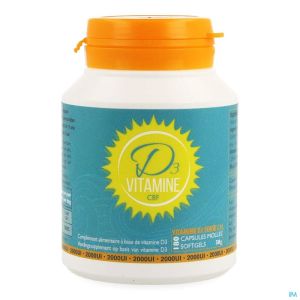 Vit D3 Cbf 2000Ui 180 Softgels