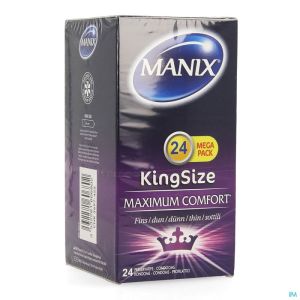 Condomen Manix King Size 1X24 St1 Doos