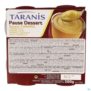 Taranis Pause Dessert Caramel 3106 4 X 125 G