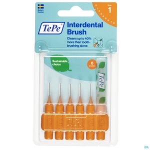 Tepe Interdental Brush 0,45Mm Oranje 135620 6 St