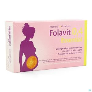 Folavit Essential 30 Tabl + 30 Caps 0,4 Mg