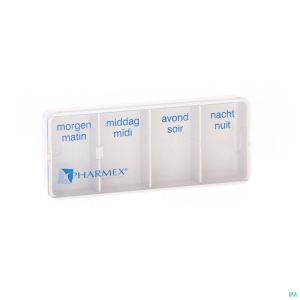 Pharmex Day Pill Box 4 Comp.