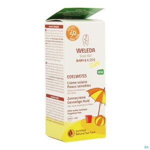 Weleda Edelweiss Zon Gev H Baby&Kids Spf50 50 Ml