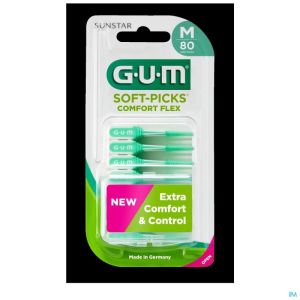 Gum Soft Picks Comfort Flex Medium 80 St