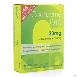 Coenzyme Q10 30Mg + Mg 30 + 15 Tabl Gratis 7699