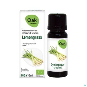 Oak Ess Olie Lemongras Bio 10 Ml