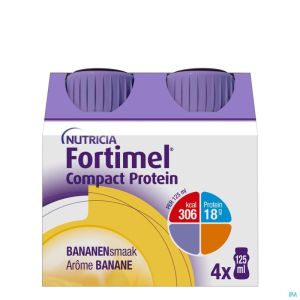 Fortimel Compact Protein Banane 4x125ml