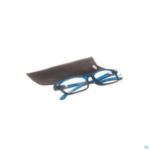 Pharmaglasses Leesbril Donker Blauw +3,50 1 St