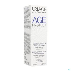 Uriage Age Protect Detox Nachtcrem Multi-Act 40 Ml