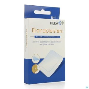 Hekaplast Border Eilandpl St 5X7Cm 10 St Ot0122-2