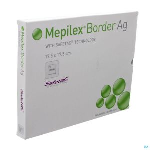 Mepilex Border Ag 17,5X17,5Cm 395410 5 St Nm