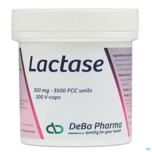 Lactase Deba 100 V-Caps 350 Mg