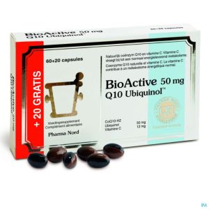 Bio Active Q10 50mg Caps 60+20