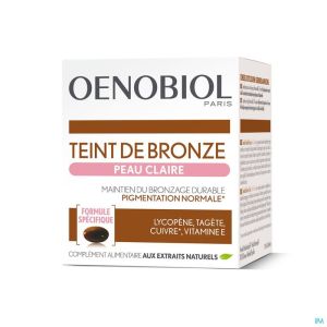 Oenobiol Bronze Teint Lichte Huid 30 Caps