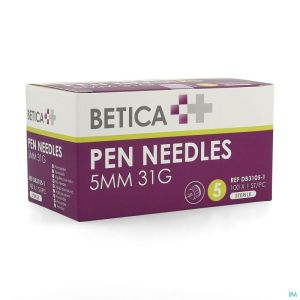 Betica Pen Needles 5Mm 31G 100 St Db3105-1