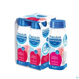 Fresubin Protein Energy Drink Frais.bois Fl4x200ml