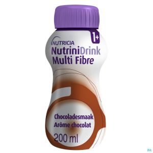 Nutrini Drink Multi Fibre Chocolade 200 Ml