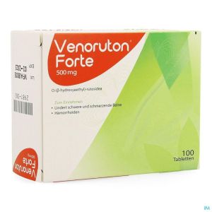 Venoruton Forte Impexeco 100 X 500 Mg Pip