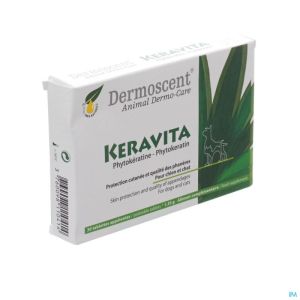 Dermoscent Keravita Hond/Kat 30 Tabl