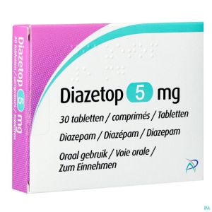 Diazetop Apotex 30 Tabl 5 Mg