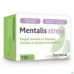 Mentalis Stress Caps 120