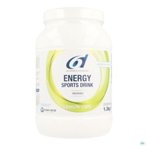 Energy Sports Drinks 6D Limoen Sports Nutr 1,3Kg