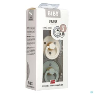 Bibs 2 Sage / Ivory 2 St