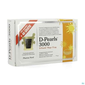 D-Pearls 3000 Promo Pack 120 Caps + 40 Caps