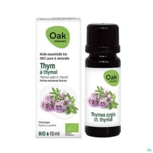 Oak Ess Olie Tijm Thymol Bio 10 Ml
