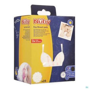 Nuby Borstkompres Dag Wit Nv107001 30 St