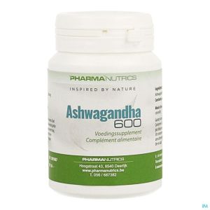 Ashwagandha 600Mg Pharmanutrics 60 V-Caps