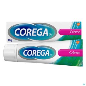 Corega Creme Adhesive Menthe Leger 40g