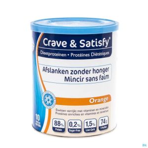 Crave & Satisfy Dieetproteinen Orange 200 G