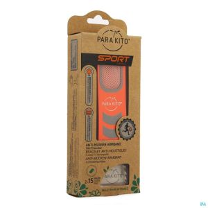 Para Kito Anti-Mug Wristband Sport Orange 1 St