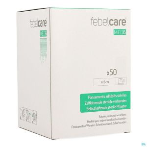 Febelcare Med6 Verband Ster Zelfkl 7X5Cm 50 St