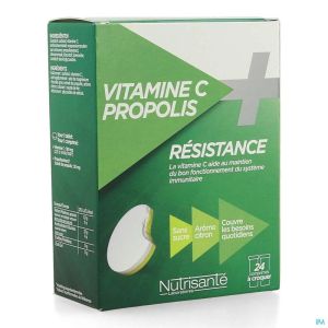 Vit C+Propolis Nutrisante 2X12 Kauwtabl 500 Mg