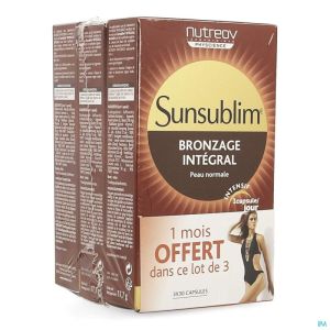 Sunsublim Bronz Integral Tripack 3X30 Caps