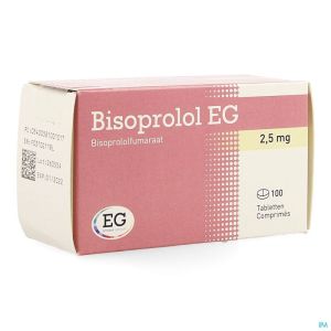 Bisoprolol E.g. 100 Tabl 2,5 Mg