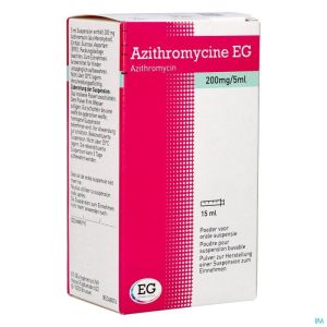 Azithromycine E.g. Susp 200Mg/5Ml 15 Ml