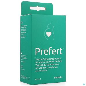 Prefert Vaginaal Glijmiddel Kinderwens App 8X4 Ml
