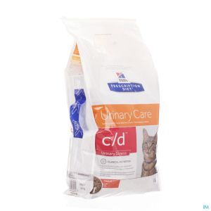 Hills C D Feline Kat Urinary Stress 2844R 8 Kg