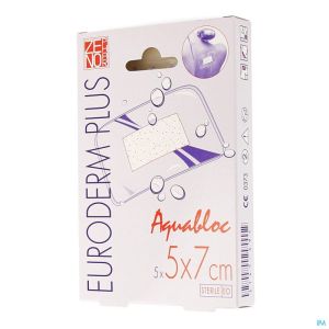 Euroderm Plus Ster Wprf 5X7Cm 5 St