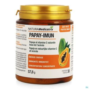 Papay-Imun Pdr Met Vit C Pot 57,8G Nmph04