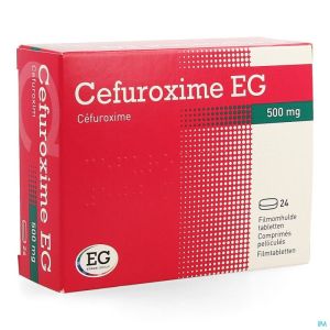 Cefuroxime E.g. 24 Tabl 500 Mg