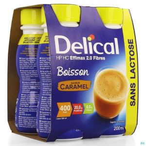 Delical Effimax 2.0 Karamel 4X200 Ml