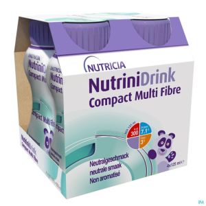 Nutrini Drink Compact Multi Fibre Neutraal 4X125 M