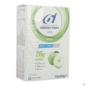 Energy Fruit 6D Apple Sports Nutr 12 X 32 G